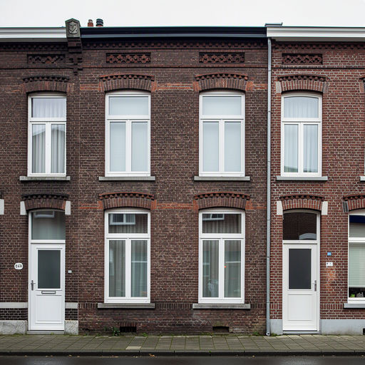 foto van ouderwetse huizen