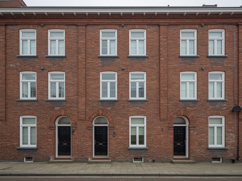 foto van ouderwetse huizen