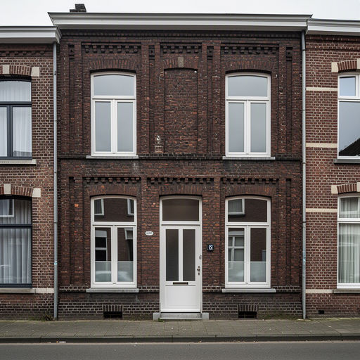 foto van ouderwetse huizen