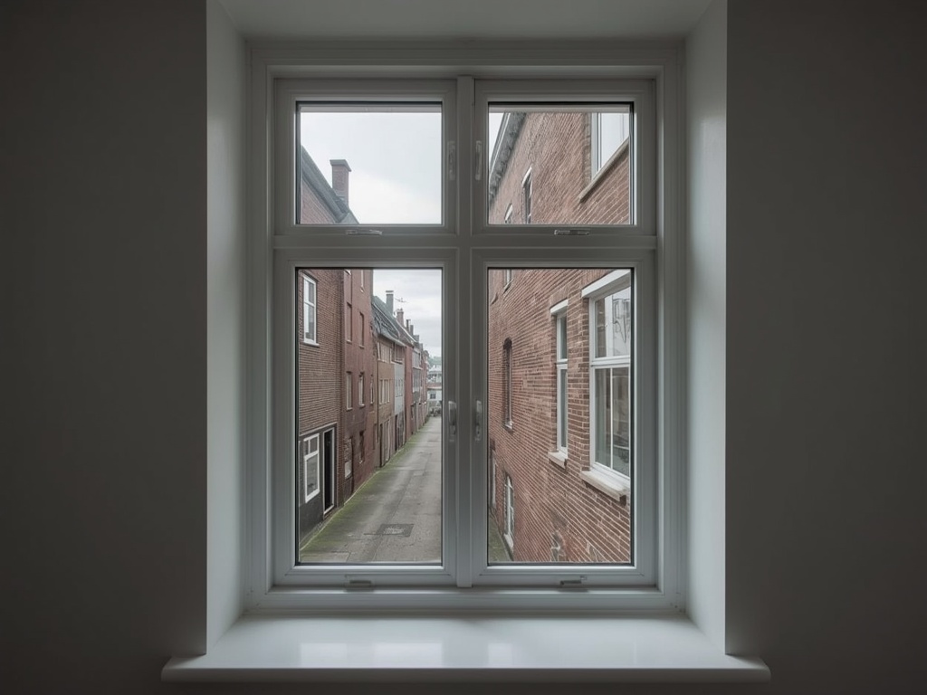 Woonkamer in Oosterhout met veel daglicht door nieuwe kunststof schuifpui naar tuin