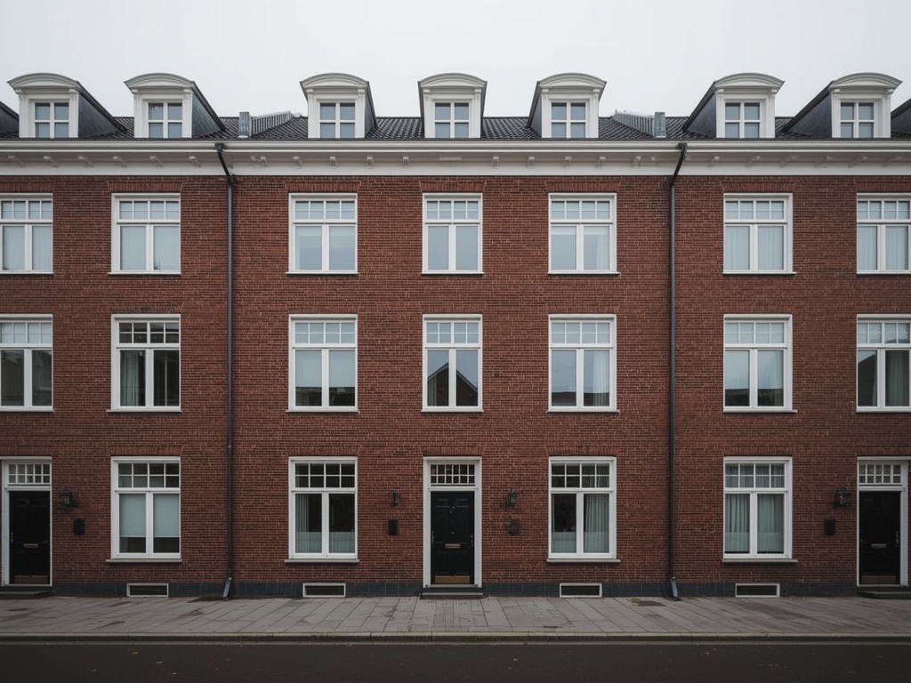 Arbeiderswoning Tilburg Oud-Noord met nieuw geplaatste witte kunststof kozijnen