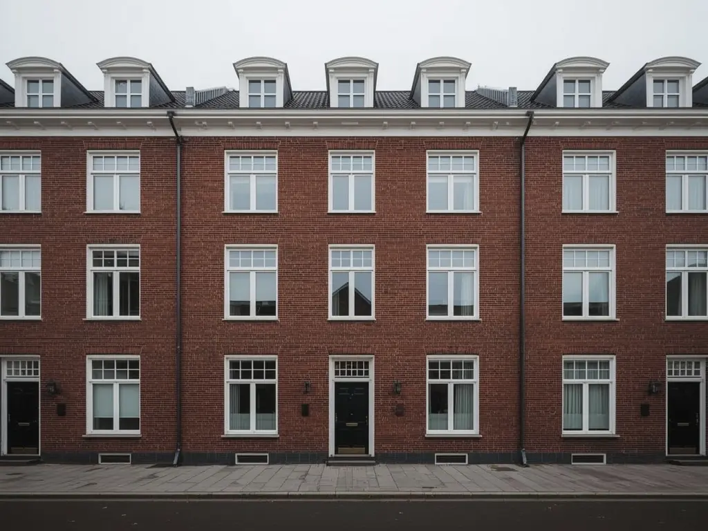 Arbeiderswoning Tilburg Oud-Noord met nieuw geplaatste witte kunststof kozijnen