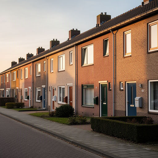 Monteur plaatst kunststof kozijnen bij een woning in Tilburg
